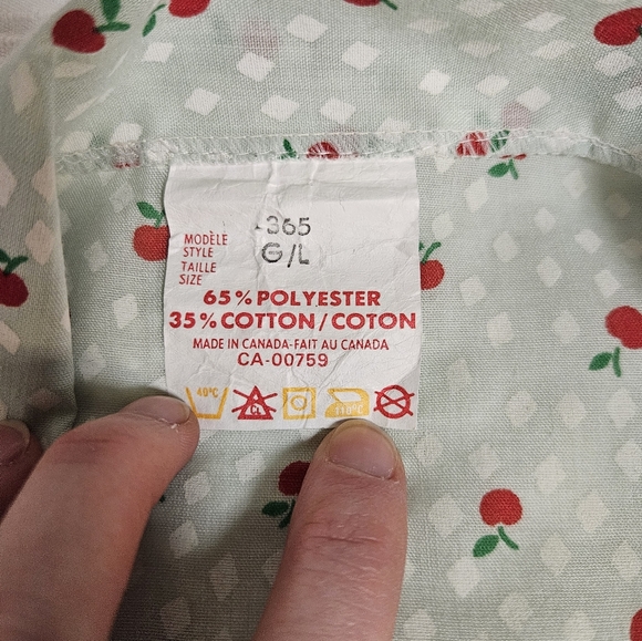 Vintage 🍎 Button Down - Picture 8 of 10